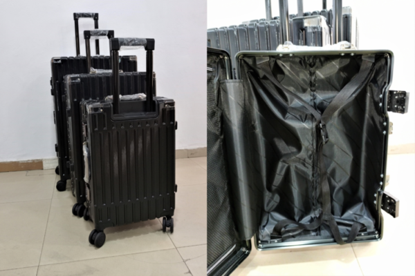 3 Set High Class Aluminum Luggage - Image 2