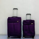 Purple 2set Leader polo travelling luggage