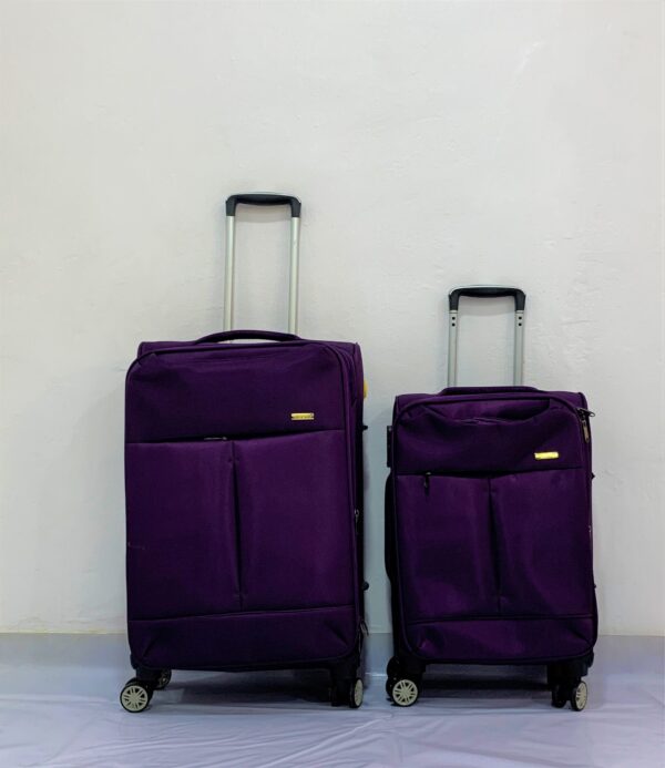 Purple 2set Leader polo travelling luggage