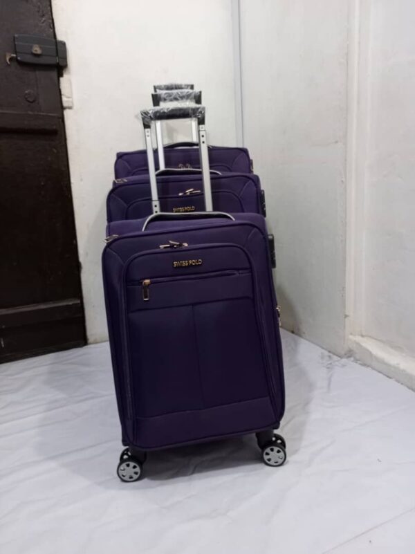 3set Swiss Polo Travelling Luggage - Image 2
